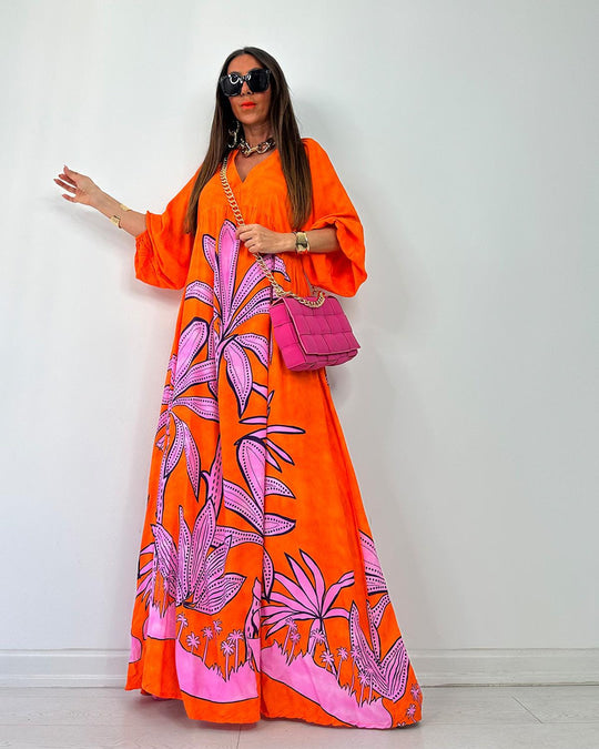 Tropical Sunset Maxi